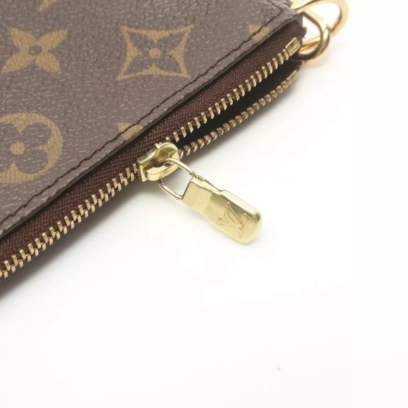 LOUIS VUITTON Mini Pochette Accessoires chain Hand bag M58009 Monogram leather - Picture 5 of 7